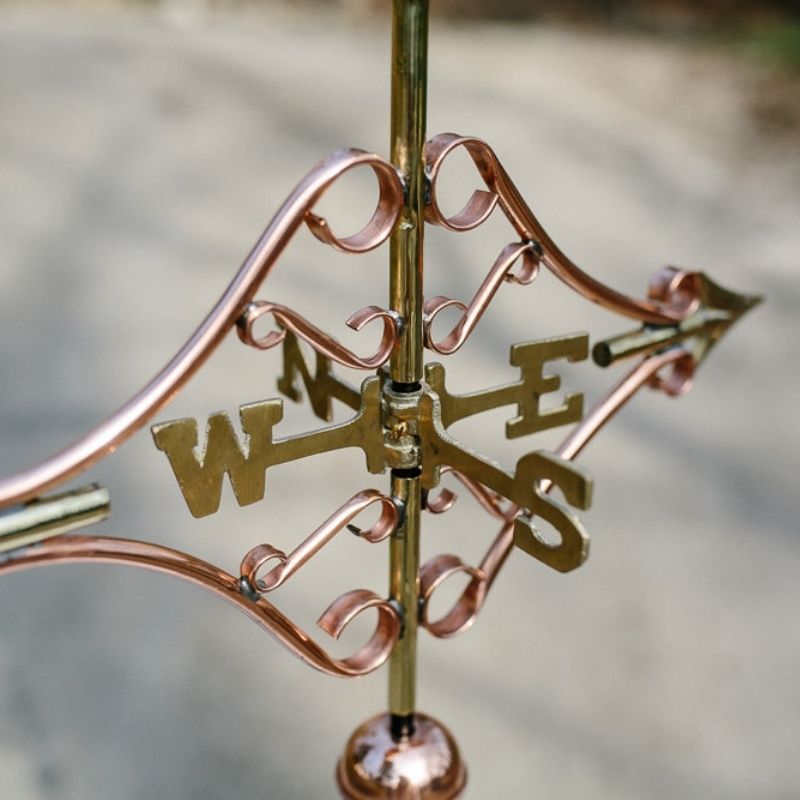 Copper Arrow Weathervane