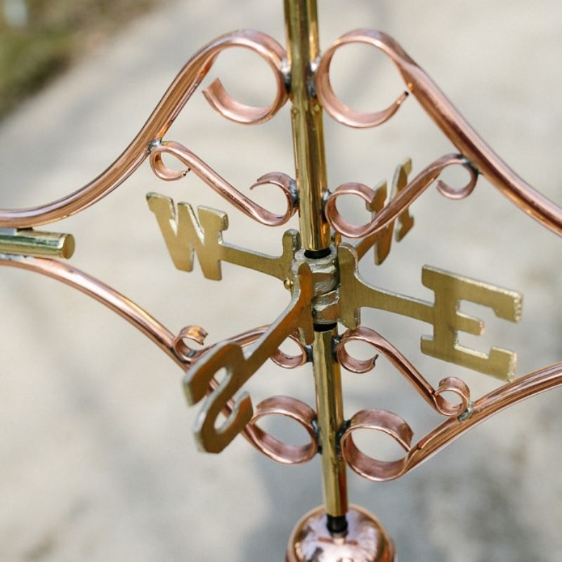 Copper Arrow Weathervane
