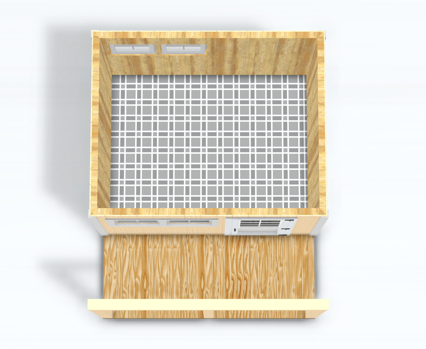 Shed Flooring - Plaid Everything Please