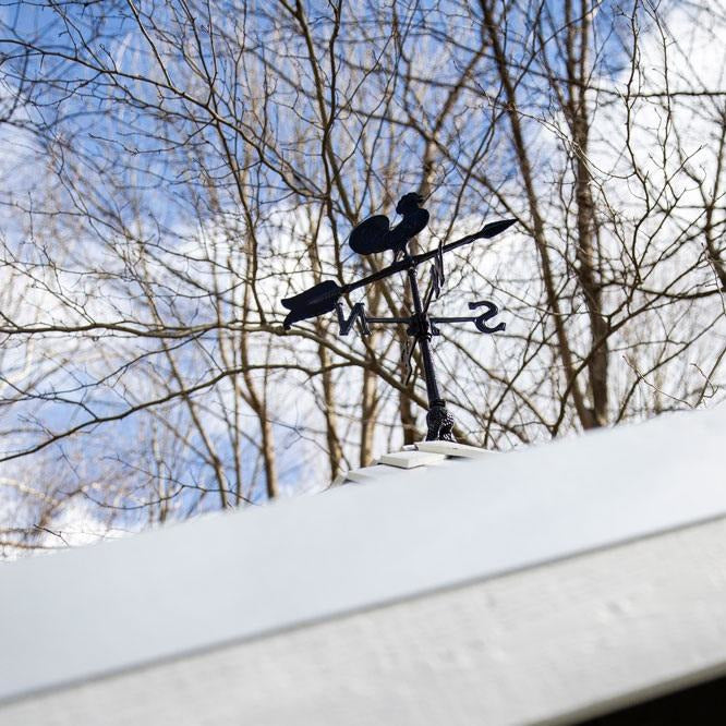 Black Rooster Weathervane
