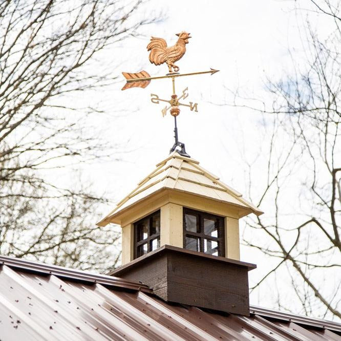 Copper Rooster Weathervane