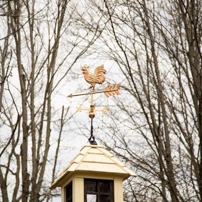 Copper Rooster Weathervane