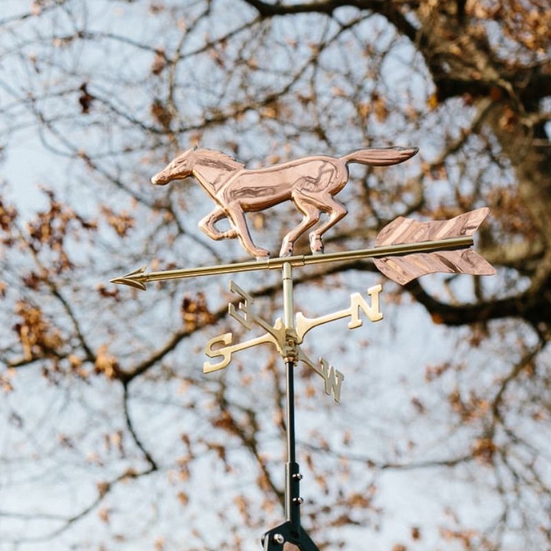 Copper Horse Weathervane